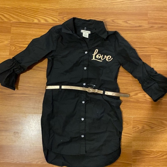 One Step Up Shirt Dress Small (7/8) (HG) - Picture 3 of 11